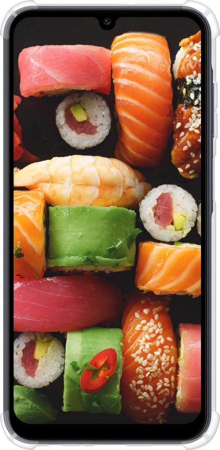 Силикон с усиленными углами чехол Суши v2 для Samsung Galaxy A25 5G - 5539sp-3495 изображение 