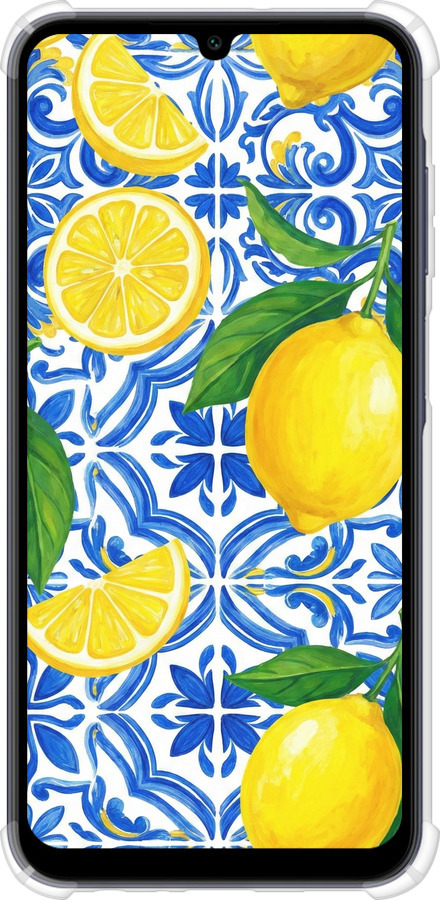 Силикон с усиленными углами чехол Grocery Girl Italian Summer для Samsung Galaxy A25 5G - 6766sp-3495 изображение 