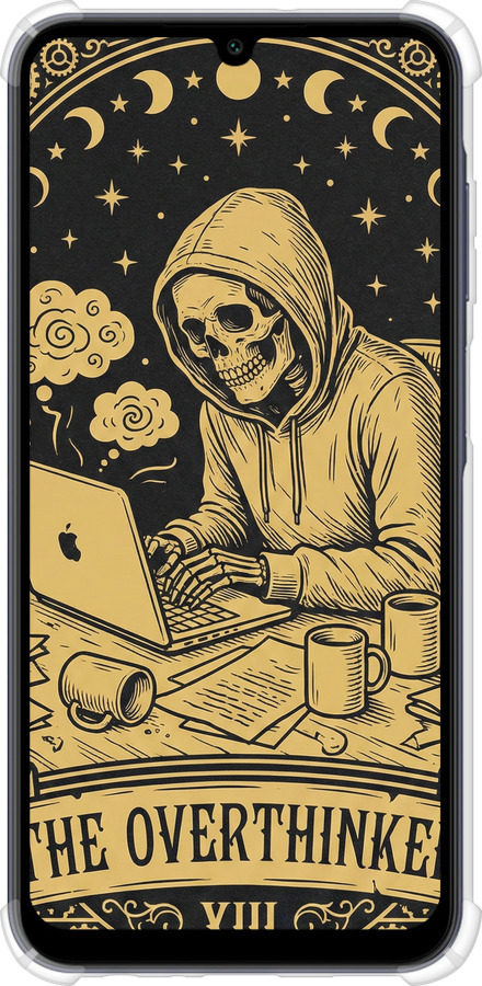 Силикон с усиленными углами чехол The Overthinker для Samsung Galaxy A25 5G - 6774sp-3495 изображение 