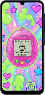 Силиконовый чехол Y2K Aesthetic Retro Pet: Годуй мене кавою для Samsung Galaxy A25 5G - 6784u-3495 изображение 