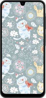 Силіконовий чехол Кошенята v3 для Samsung Galaxy A26 - 1223u-3881 изображение 