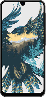 Силіконовий чехол Арт-орел на фоні природи для Samsung Galaxy A26 - 3983u-3881 изображение 