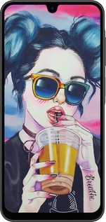 Силиконовый чехол Арт-девушка в очках для Samsung Galaxy A26 - 3994u-3881 изображение 
