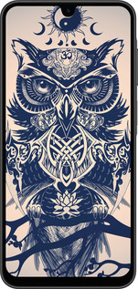 Силіконовий чехол Сова у візерунок для Samsung Galaxy A26 - 4000u-3881 изображение 