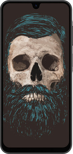 Силиконовый чехол Череп с бородой для Samsung Galaxy A26 - 4102u-3881 изображение 