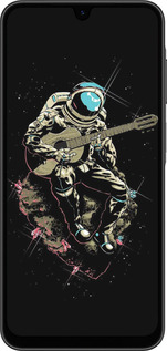 Силіконовий чехол Космонавт с гітарою для Samsung Galaxy A26 - 4138u-3881 изображение 