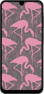 Силиконовый чехол Vintage-Flamingos для Samsung Galaxy A26 - 4171u-3881 изображение 