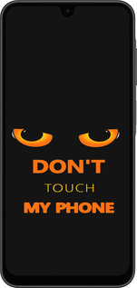 Силиконовый чехол Don't touch the phone для Samsung Galaxy A26 - 4261u-3881 изображение 