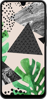 Силиконовый чехол Монстера для Samsung Galaxy A26 - 4304u-3881 изображение 