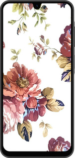 Силиконовый чехол Vintage flowers для Samsung Galaxy A26 - 4333u-3881 изображение 