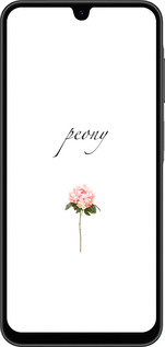 Силиконовый чехол Пион для Samsung Galaxy A26 - 4366u-3881 изображение 