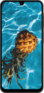 Силиконовый чехол Ананас на воде для Samsung Galaxy A26 - 4384u-3881 изображение 