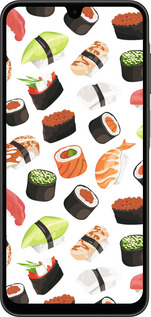 Силиконовый чехол Суши для Samsung Galaxy A26 - 4404u-3881 изображение 