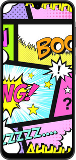 Силіконовий чехол Комікс 1 для Samsung Galaxy A26 - 4407u-3881 изображение 