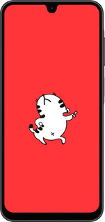 Силиконовый чехол Котик для Samsung Galaxy A26 - 4577u-3881 изображение 