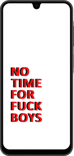 Силіконовий чехол Немає часу для Samsung Galaxy A26 - 4635u-3881 изображение 