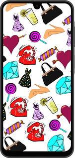Силіконовий чехол stickers для Samsung Galaxy A26 - 4757u-3881 изображение 