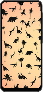 Силіконовий чехол Динозаврики 1 для Samsung Galaxy A26 - 4772u-3881 изображение 