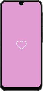 Силиконовый чехол Сердце 2 для Samsung Galaxy A26 - 4863u-3881 изображение 
