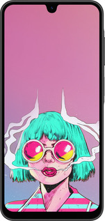 Силиконовый чехол Поп арт девушка для Samsung Galaxy A26 - 5378u-3881 изображение 