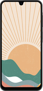 Силиконовый чехол Горы и солнце v2 для Samsung Galaxy A26 - 5488u-3881 изображение 