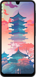 Силиконовый чехол Япония монастырь для Samsung Galaxy A26 - 5590u-3881 изображение 