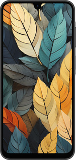 Силіконовий чехол Кольорове листя для Samsung Galaxy A26 - 5644u-3881 изображение 