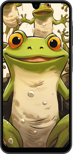 Силиконовый чехол Веселая жаба для Samsung Galaxy A26 - 5658u-3881 изображение 