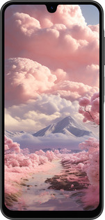 Силиконовый чехол Розовые облака для Samsung Galaxy A26 - 5660u-3881 изображение 