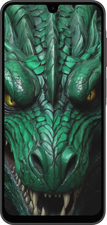 Силиконовый чехол Зелёный дракон v2 для Samsung Galaxy A26 - 5817u-3881 изображение 