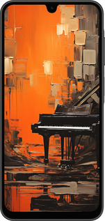 Силиконовый чехол Чехол для телефона Оранжевый Рояль для Samsung Galaxy A26 - 5937u-3881 изображение 