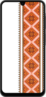 Силіконовий чехол Вишиванка 25 для Samsung Galaxy A26 - 593u-3881 изображение 