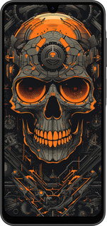 Силіконовий чехол Череп для Samsung Galaxy A26 - 5952u-3881 изображение 