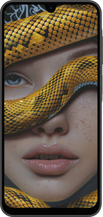 Силиконовый чехол Объятия змеи для Samsung Galaxy A26 - 6081u-3881 изображение 