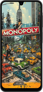 Силиконовый чехол Городской драйв Monopoly для Samsung Galaxy A26 - 6088u-3881 изображение 