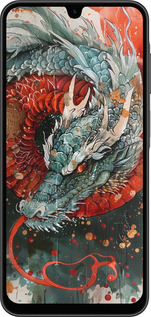 Силиконовый чехол Стихия огня для Samsung Galaxy A26 - 6101u-3881 изображение 