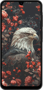 Силіконовий чехол Квітковий вартовий для Samsung Galaxy A26 - 6102u-3881 изображение 