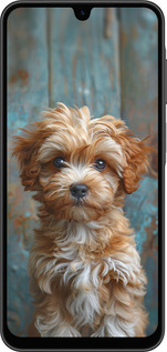 Силиконовый чехол Щенок мальтипу для Samsung Galaxy A26 - 6157u-3881 изображение 