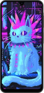 Силиконовый чехол Кот панк для Samsung Galaxy A26 - 6311u-3881 изображение 