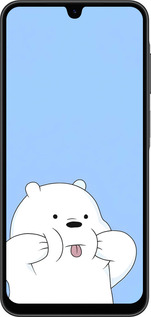 Силиконовый чехол Милый мишка для Samsung Galaxy A26 - 6357u-3881 изображение 