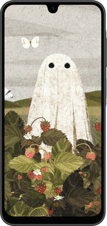 Силиконовый чехол Клубничные поля и привидения для Samsung Galaxy A26 - 6426u-3881 изображение 