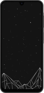 Силиконовый чехол Черно белые абстрактные горы для Samsung Galaxy A26 - 6437u-3881 изображение 