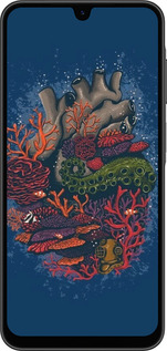 Силиконовый чехол Сердце моря для Samsung Galaxy A26 - 6506u-3881 изображение 