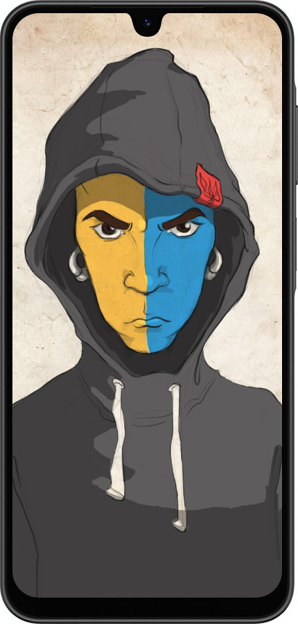 Силіконовий чехол Злий підліток  для Samsung Galaxy A26 - 1053u-3881 изображение 