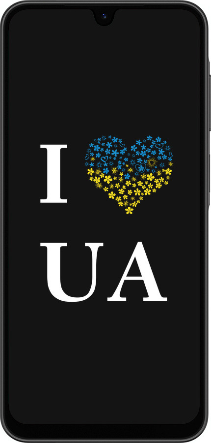 Силіконовий чехол I love UA для Samsung Galaxy A26 - 1112u-3881 изображение 