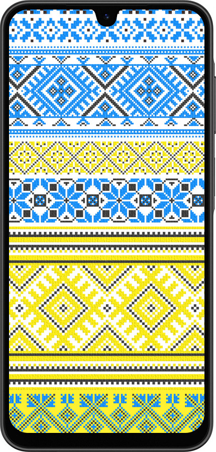 Силиконовый чехол Вышиванка 40 для Samsung Galaxy A26 - 1174u-3881 изображение 