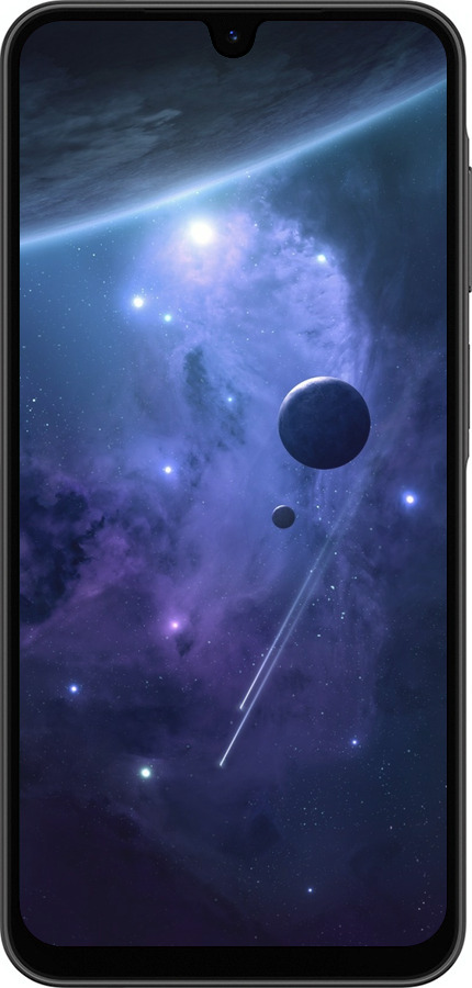 Силіконовий чехол Планети в синьому космосі для Samsung Galaxy A26 - 171u-3881 изображение 