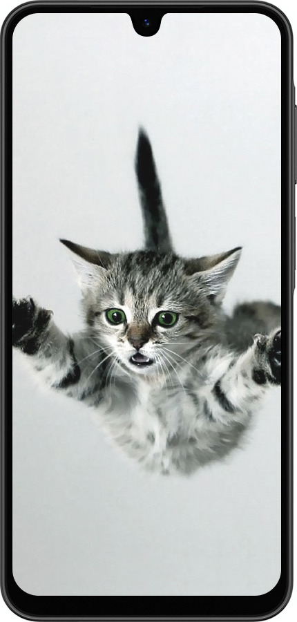 Силиконовый чехол Летящий котёнок для Samsung Galaxy A26 - 2322u-3881 изображение 