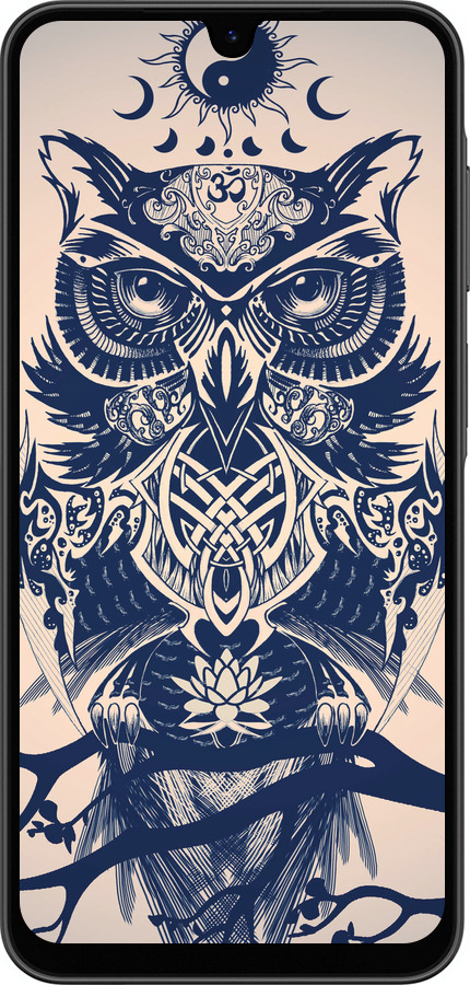 Силіконовий чехол Сова у візерунок для Samsung Galaxy A26 - 4000u-3881 изображение 