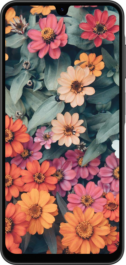 Силиконовый чехол Beauty flowers для Samsung Galaxy A26 - 4050u-3881 изображение 